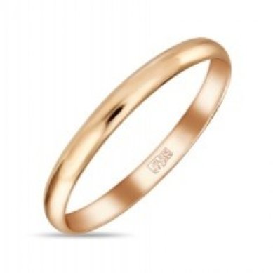 Обручальное кольцо R01-R-040-200-М13369 - Ювелирный бренд Московский ювелирный завод