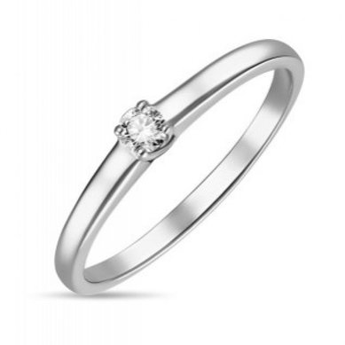 Помолвочное кольцо R01-SOL40-010-G2-М13384 - Ювелирный бренд Московский ювелирный завод