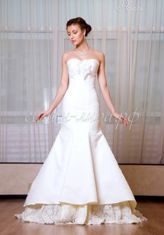 Свадебное платье Л46863. Силуэт Русалка (Рыбка), длинное без шлейфа.