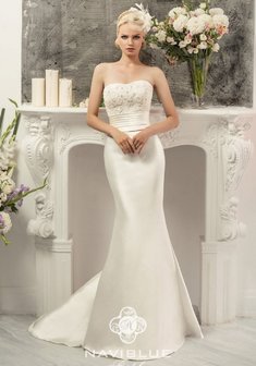 Свадебное платье B46994. Силуэт Русалка (Рыбка), длинное со шлейфом.