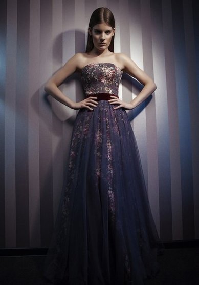 Вечернее платье V47933 - Свадебный салон VANILLA FEELINGS